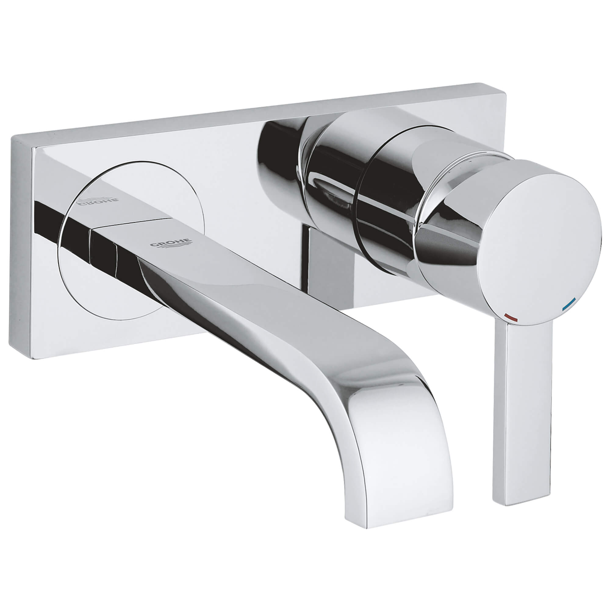 Single-Handle 2-Hole Wall Mount Vessel Small Bathroom Faucet - 1.5 GPM